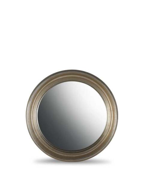 Libra Interiors Fen Round Convex Mirror L 100Cm in Country Silver, Size 100x8x100 - image 1