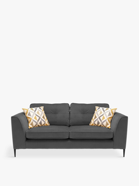 Barker and Stonehouse Conza Large Sofa Grey