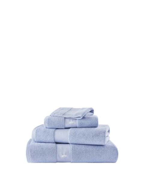 Ralph Lauren Home Polo Player Hand Towel Blue in Office Blue, Cotton - image 1