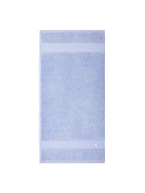 Ralph Lauren Home Polo Player Hand Towel Blue in Office Blue, Cotton - image 1