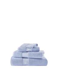 Ralph Lauren Home Polo Player Hand Towel Blue in Office Blue, Cotton