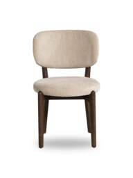 Barker and Stonehouse Nord Dark Wooden Dining Chair in Neutral