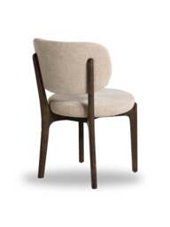 Barker and Stonehouse Nord Dark Wooden Dining Chair in Neutral - thumbnail 3