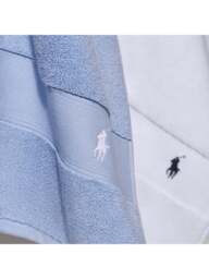 Ralph Lauren Home Polo Player Bath Sheet Blue in Office Blue, Cotton - thumbnail 5