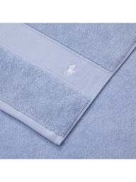 Ralph Lauren Home Polo Player Bath Sheet Blue in Office Blue, Cotton - thumbnail 3
