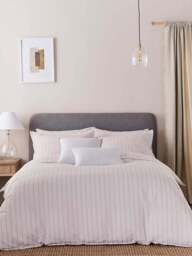 Murmur Juno Bedding Cover Set Blue in Linen, Cotton, Size King - thumbnail 1