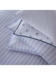 Murmur Juno Bedding Cover Set Blue in Linen, Cotton, Size King - thumbnail 4