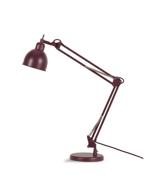 Heal's Spencer Metal Desk Lamp Berry in Purple - image 1