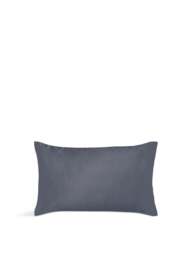 Bedeck of Belfast Fine Linens Mulberry Pillowcase in Charcoal, Silk, Size Standard