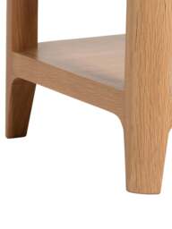 Barker and Stonehouse Maddison Oak Lamp Table in Neutral - thumbnail 4