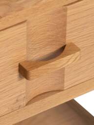 Barker and Stonehouse Maddison Oak Lamp Table in Neutral - thumbnail 3