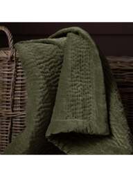 Voyage Haze Velvet Throw in Steel, Size 140x220cm - thumbnail 4