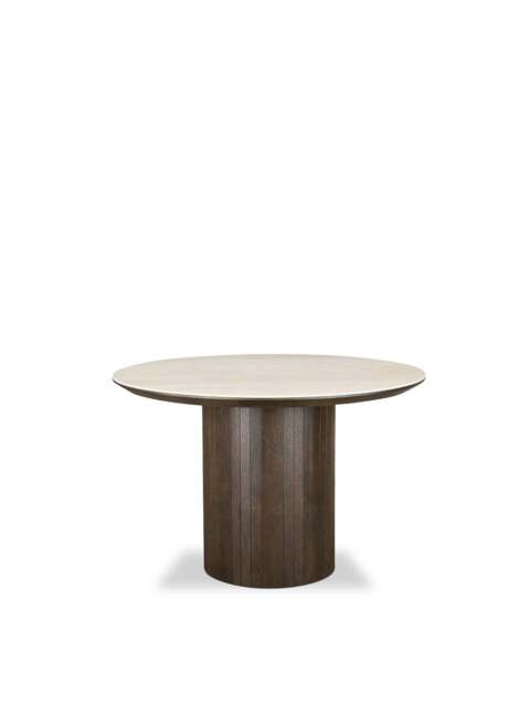 Barker and Stonehouse Kita Wood Dining Table With Ceramic Top in Brown - image 1