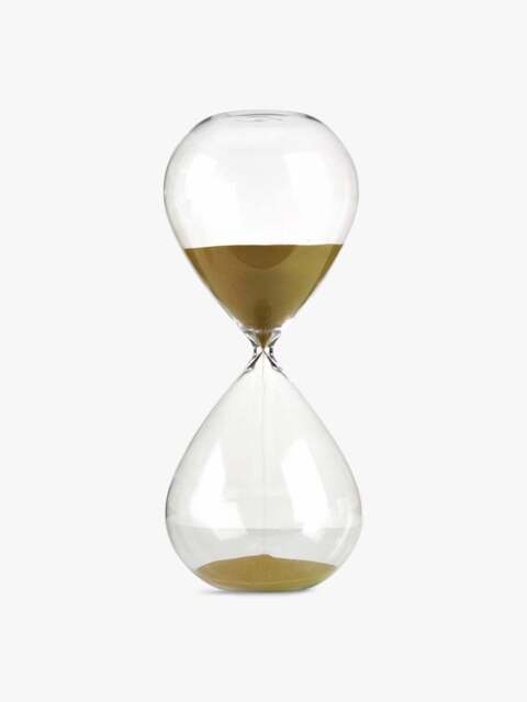 POLSPOTTEN Sandglass Ball in Gold