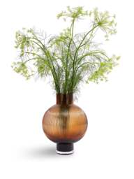 POLSPOTTEN Hot Air Balloon Glass Vase in Dark Green - thumbnail 3