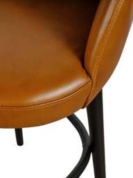 Heal's Austin Bar Stool in Tan, Leather - thumbnail 4