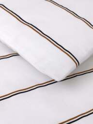 BOSS Home Bray Duvet Cover in White, Cotton, Size King - thumbnail 3