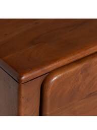 Barker and Stonehouse Zerina Walnut 3 Drawer Chest in Brown - thumbnail 3