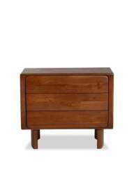 Barker and Stonehouse Zerina Walnut 3 Drawer Chest in Brown