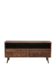 Barker and Stonehouse Modi Reclaimed Wood Lowline Tv Cabin in Reclaimed Wood And Pine - thumbnail 3