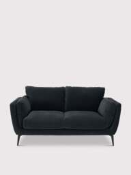 Barker and Stonehouse Boone Velvet 2 Seater Sofa in Green - thumbnail 3