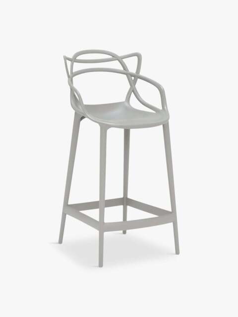 Barker and Stonehouse Kartell Masters Counter Stool in Grey - image 1