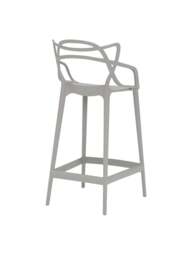 Barker and Stonehouse Kartell Masters Counter Stool in Grey - thumbnail 3
