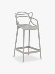 Barker and Stonehouse Kartell Masters Counter Stool in Grey - thumbnail 1