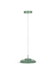 Heal's Diner Led Metal Pendant Small in Sage, Wood/Metal