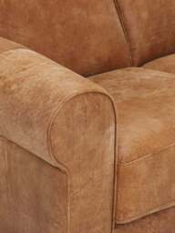 Barker and Stonehouse New Houston 2 Seater Sofa in Hewlett Ranch, Leather - thumbnail 4