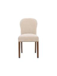 Barker and Stonehouse Gable Fabric Dining Chair in Neutral - thumbnail 3