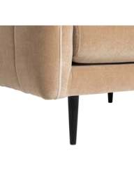 Barker and Stonehouse Brea Fabric Armchair in Neutral - thumbnail 4
