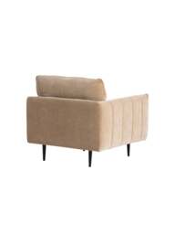Barker and Stonehouse Brea Fabric Armchair in Neutral - thumbnail 3