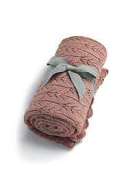 Mamas & Papas Welcome To The World Knitted Blanket in Wildflower, Cotton - thumbnail 3