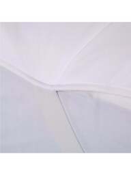 The Fine Bedding Company Spundown Mattress Enhancer in White, Size Single - thumbnail 4