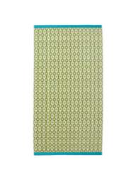 Land & Shore Daisy Towel in Green, Cotton, Size Bath