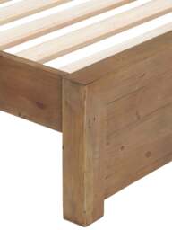 Barker and Stonehouse Charlie Reclaimed Wood King Bed Frame in Neutral - thumbnail 3