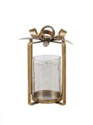 Libra Interiors Bow Hurricane Small in Antique Gold - thumbnail 1