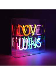 Locomocean Acrylic Box Love Wins in Rainbow, Acrylic/Glass - thumbnail 2