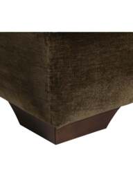 Barker and Stonehouse Tahoma Fabric Storage Footstool in Green - thumbnail 4