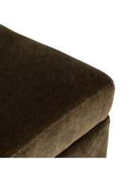 Barker and Stonehouse Tahoma Fabric Storage Footstool in Green - thumbnail 3