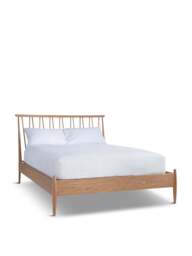 Barker and Stonehouse Ercol Winslow Light Brown Wood Spindle King Bed Fram in Neutral - thumbnail 1