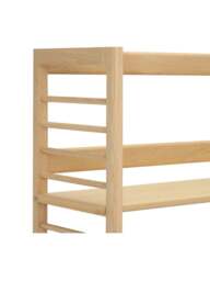 Barker and Stonehouse Ballatta Shelving Unit in Neutral - thumbnail 3