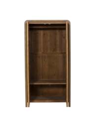 Barker and Stonehouse Tosca Reclaimed Wood 2 Door Wardrobe in Brown - thumbnail 3