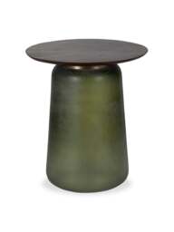 Barker and Stonehouse Bardi Glass Coffee Table in Green