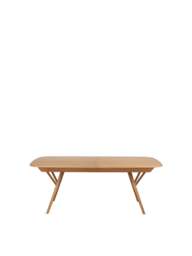 Heal's Anais Dining Table Extending Oak in Neutral, Wood/Metal - thumbnail 1