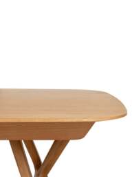 Heal's Anais Dining Table Extending Oak in Neutral, Wood/Metal - thumbnail 3