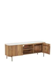 Barker and Stonehouse Fuji Tv Unit in Brown - thumbnail 4