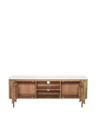 Barker and Stonehouse Fuji Tv Unit in Brown - thumbnail 3