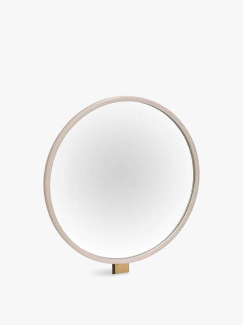 Barker and Stonehouse Lucia Dressing Table Mirror in White Mahogany - image 1